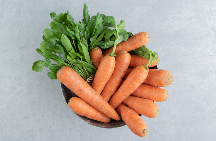 How exactly does eating carrots affect the appearance of your skin?